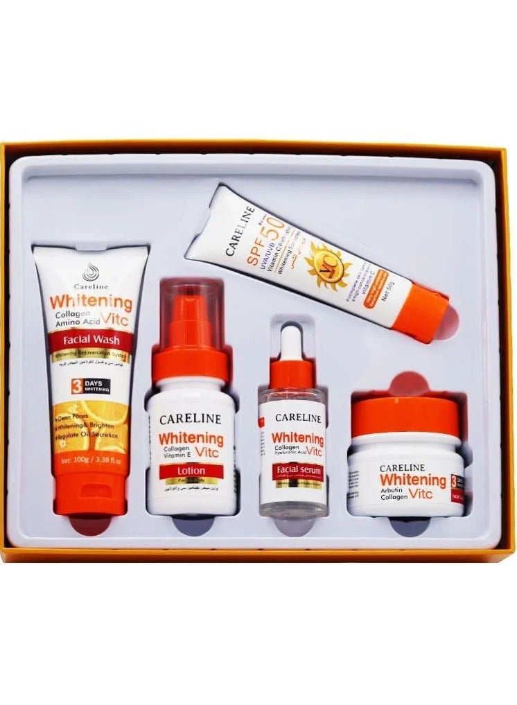 Careline Set Of Five Pieces Whitening Vitamin C Collagen And Nicotinamide - Image 3