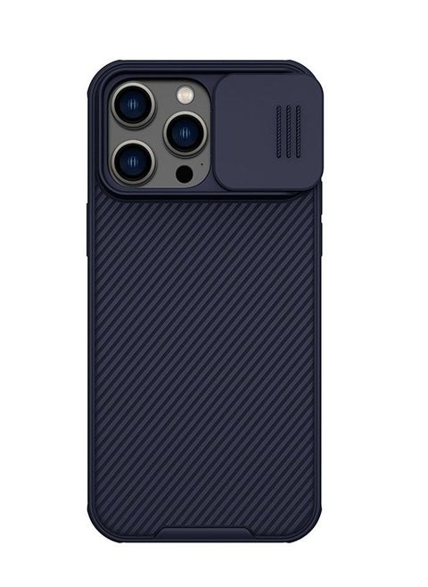 iPhone 14 Pro Max Case, Slide Camera Case Design Cover, 360 Full Body Coverage Shockproof Phone Cover, Four Corners with Anti -Fall Airbag Anti-Scratch Anti-fingerprint Case Cover(Dark Purple)