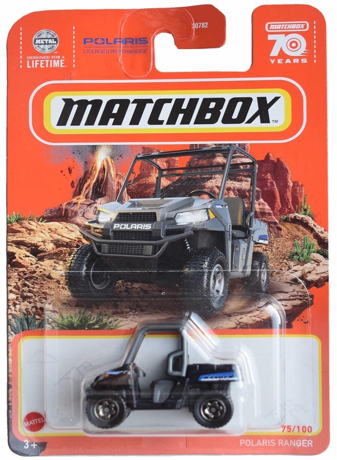 Matchbox Polaris Ranger, Metal Parts [Black] 75/100