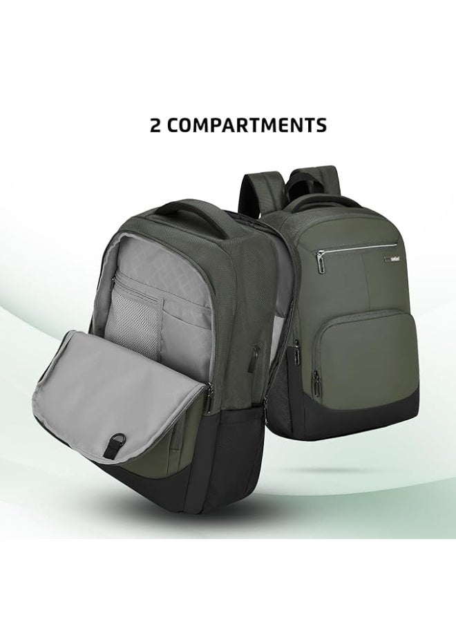 Safari Nex 26L Laptop Backpack Bag for Men and Women, Ideal for Office Use/School/College, 2 Compartment, Rain Cover, Antitheft Pocket, USB Port, Trolley Sleeve & Organizer - Image 5