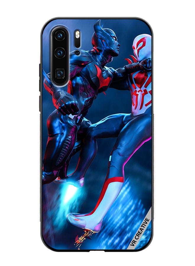 VR CREATIVE Protective Case Cover For Huawei P30 Pro Spiderman Vs Batman Design Multicolour - Image 1