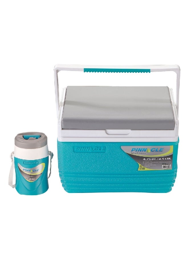 PINNACLE - 2-Piece Eskimo Insulated Plastic Cooler Box Combo Set Multicolour 18.6 x 19 x 26.5 cm TPX-6006A - Image 1