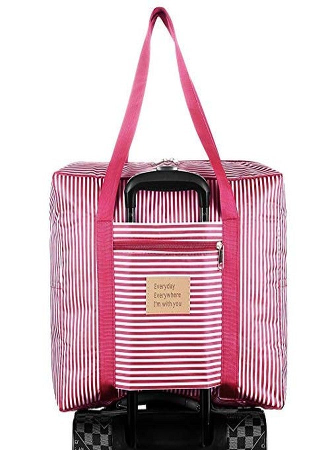 myzon Foldable Reusable Large Carry Tote Bag & Waterproof Shoulder Hand Duffel Bag - Image 1