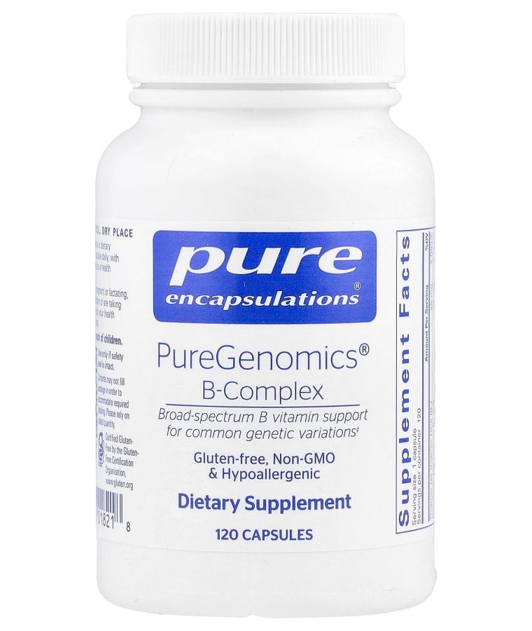 Pure Encapsulations PureGenomics® B-Complex  120 Capsules