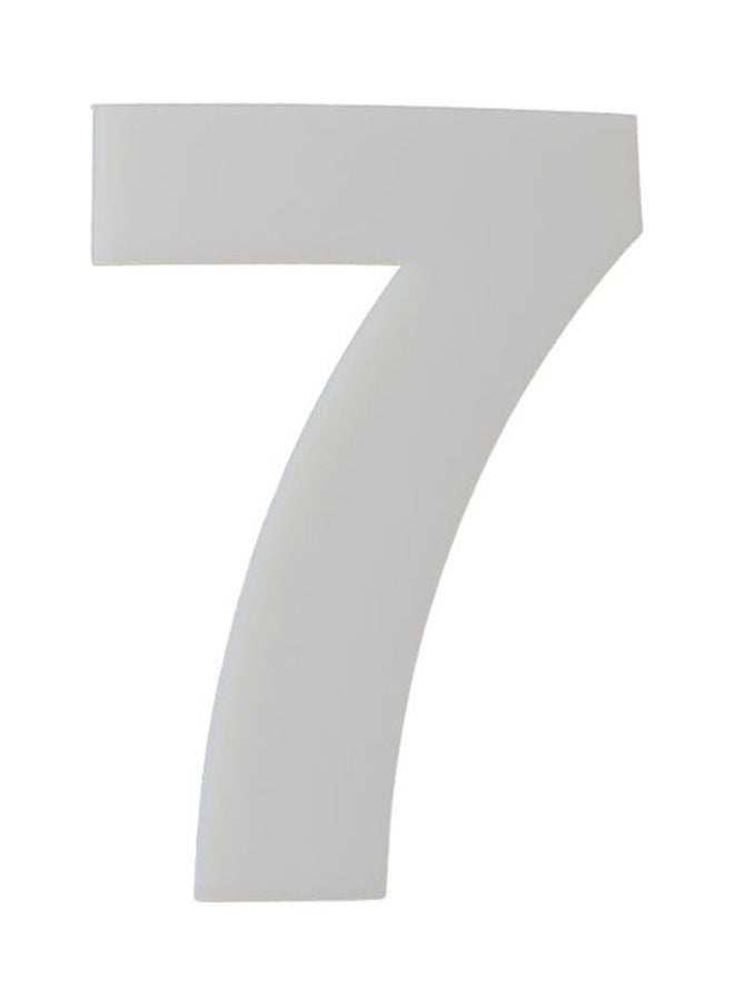 NIBEMINENT 9-Piece Large Number Mold White 21.0x15.0x2.0cm  - Image 2