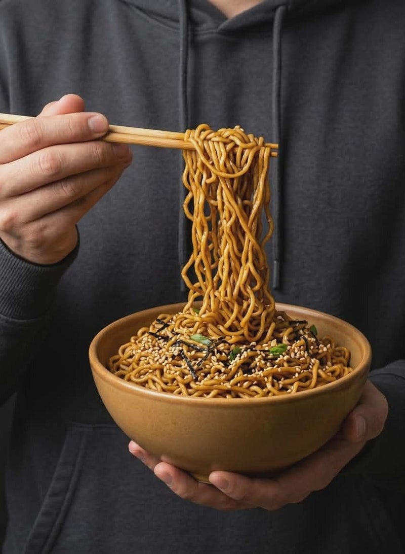 Paldo Korean Hot Soy Sauce Noodles - 130g - Pack of 2 - Image 3