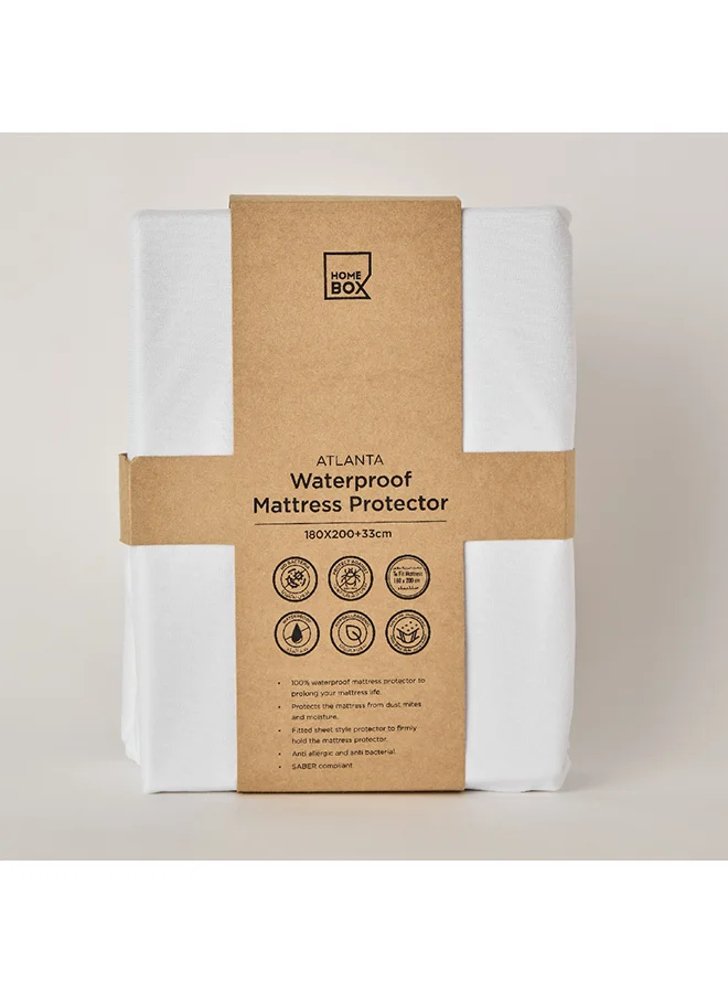 Home Box Atlanta Waterproof King Mattress Protector 200 x 33 x 180 cm