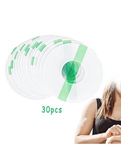 30 Pack Libre Sensor Covers, Adhesive Waterproof Patches Transparent Breathable Sensor Fixing Stickers Anti-Drop Sports Non-Slip Patches