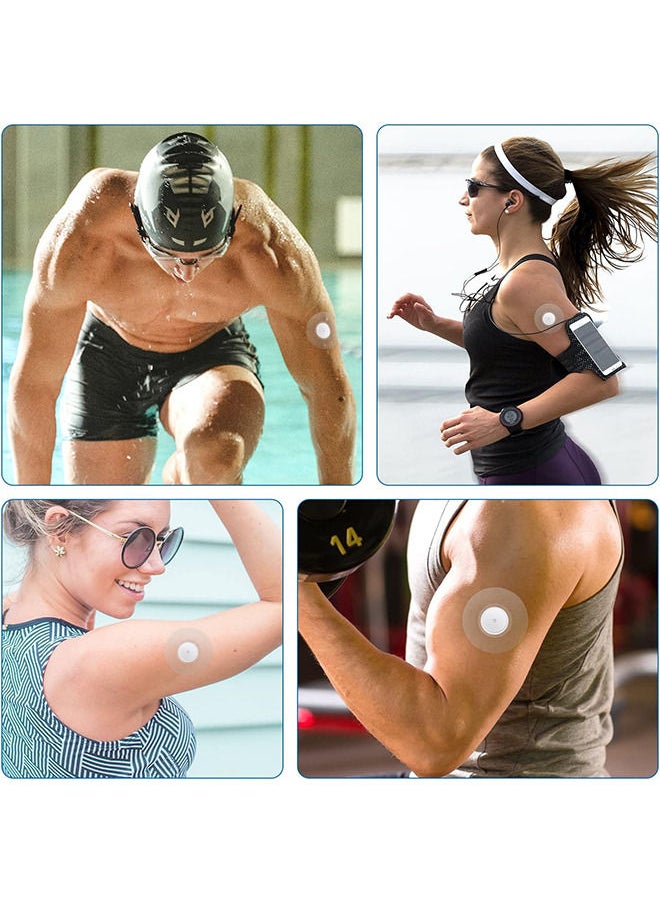 Depend - 30 Pack Libre Sensor Covers, Adhesive Waterproof Patches Transparent Breathable Sensor Fixing Stickers Anti-Drop Sports Non-Slip Patches - Image 1