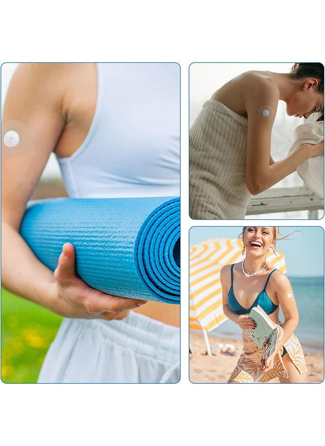 Depend - 30 Pack Libre Sensor Covers, Adhesive Waterproof Patches Transparent Breathable Sensor Fixing Stickers Anti-Drop Sports Non-Slip Patches - Image 1