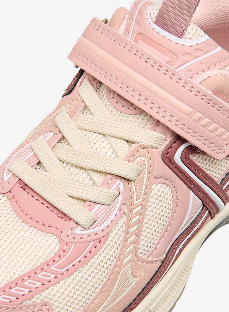 جونيورز حذاء رياضي بألواح وإغلاق بشريط لاصق - Image 4