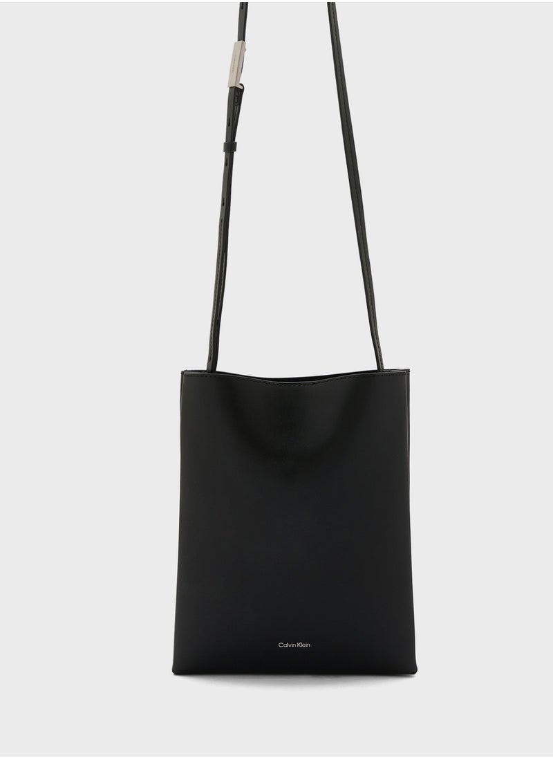 CALVIN KLEIN Line Leather Crossbody  - Image 1