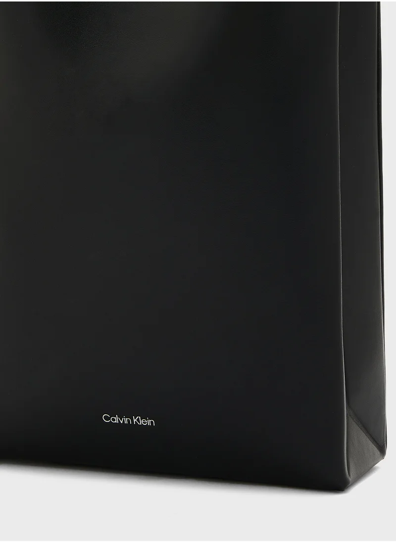CALVIN KLEIN Line Leather Crossbody