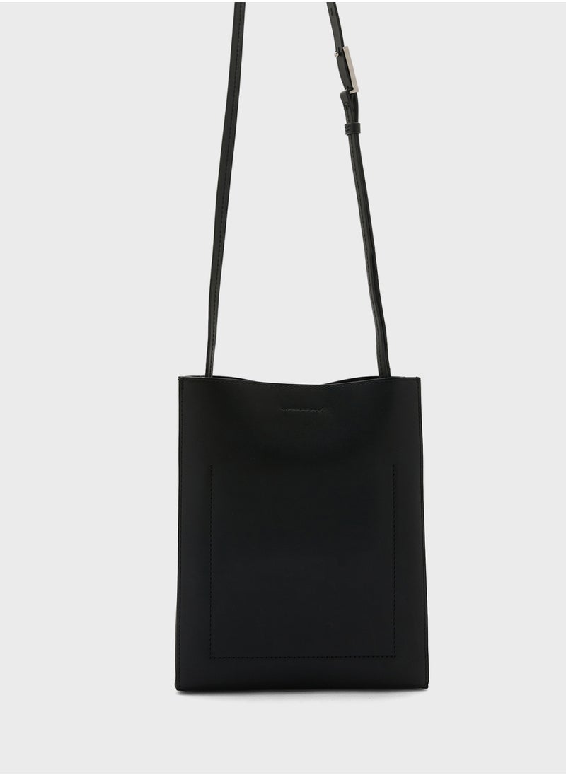 CALVIN KLEIN Line Leather Crossbody  - Image 2