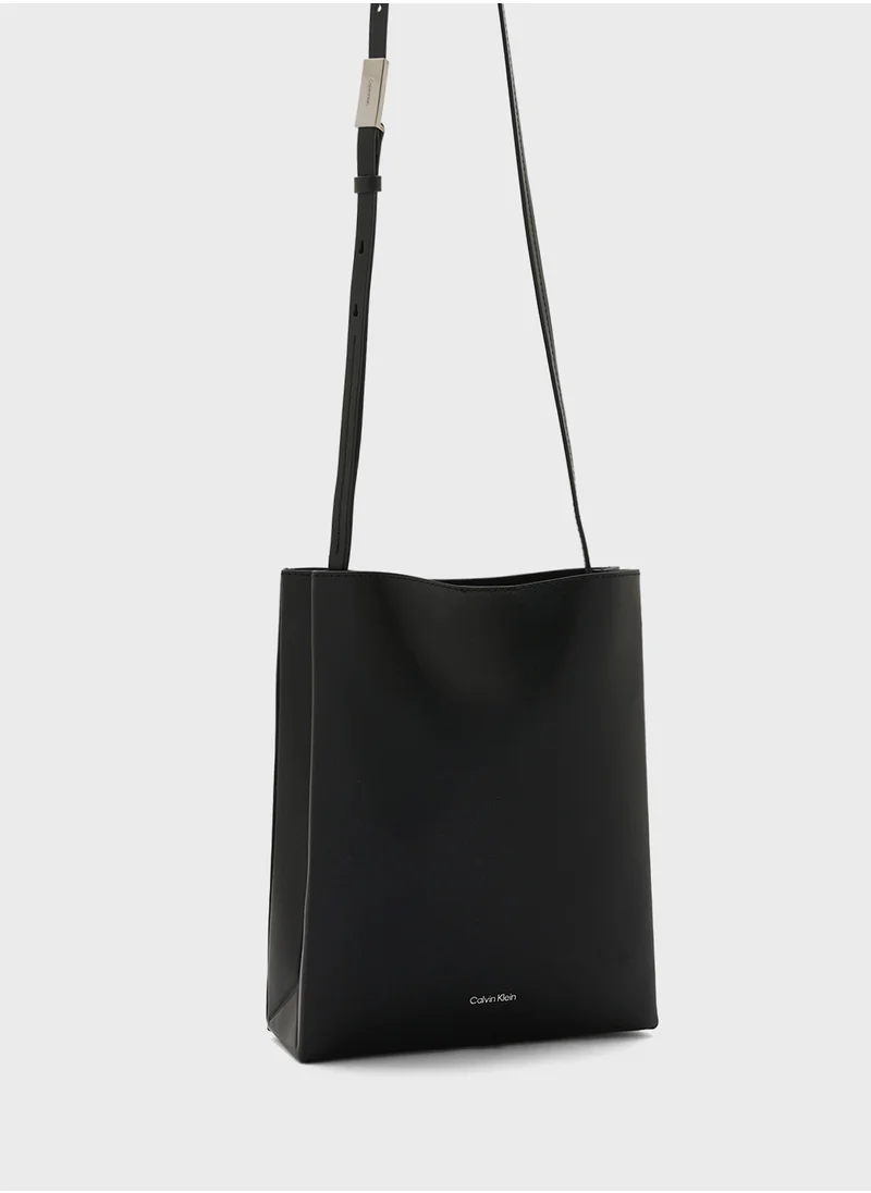 CALVIN KLEIN Line Leather Crossbody