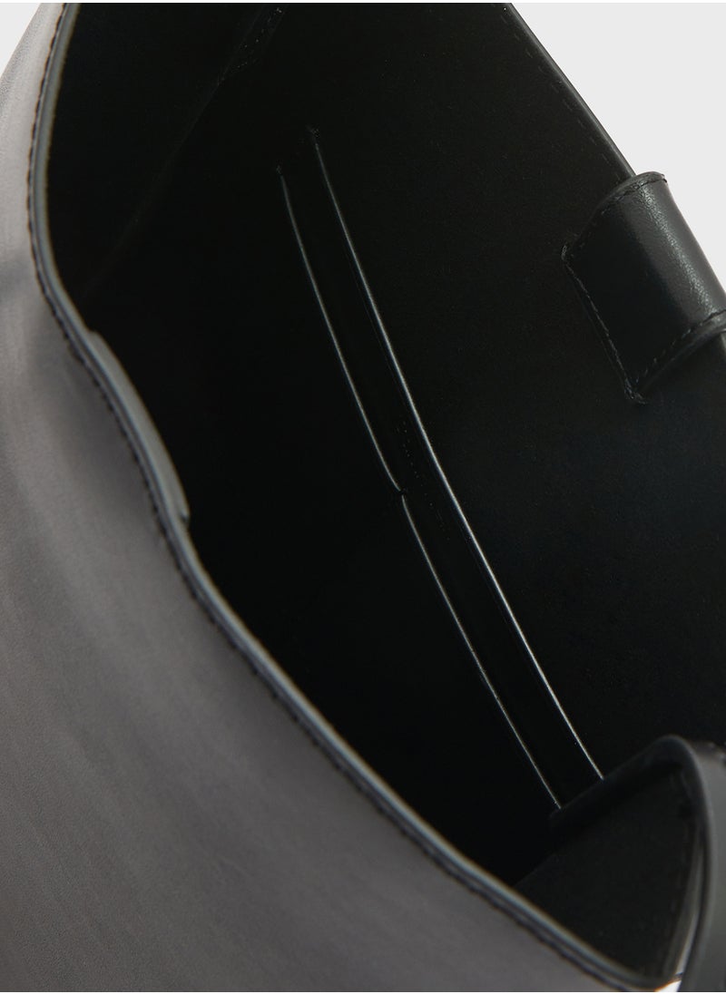CALVIN KLEIN Line Leather Crossbody  - Image 5