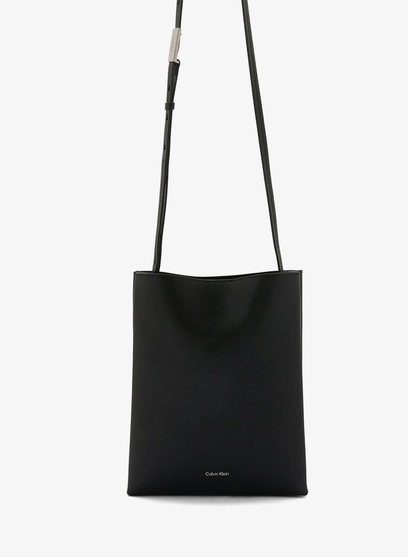 CALVIN KLEIN Line Leather Crossbody - Image 1
