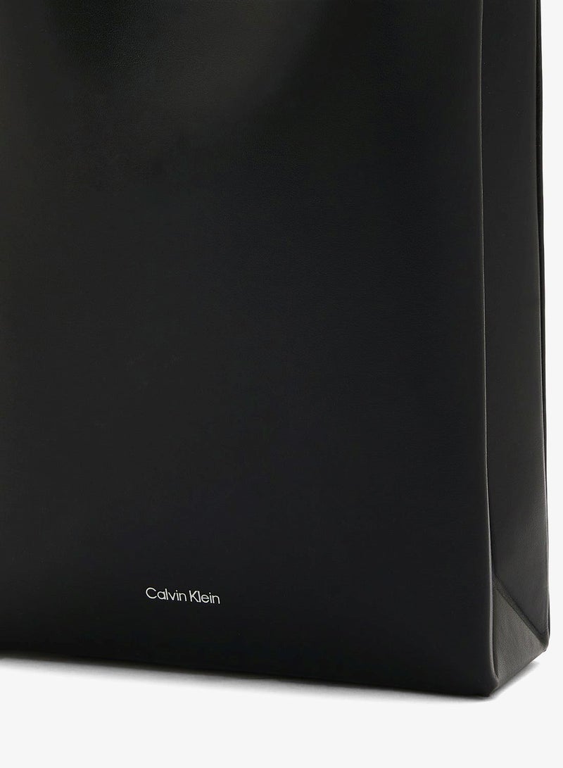 CALVIN KLEIN Line Leather Crossbody - Image 4