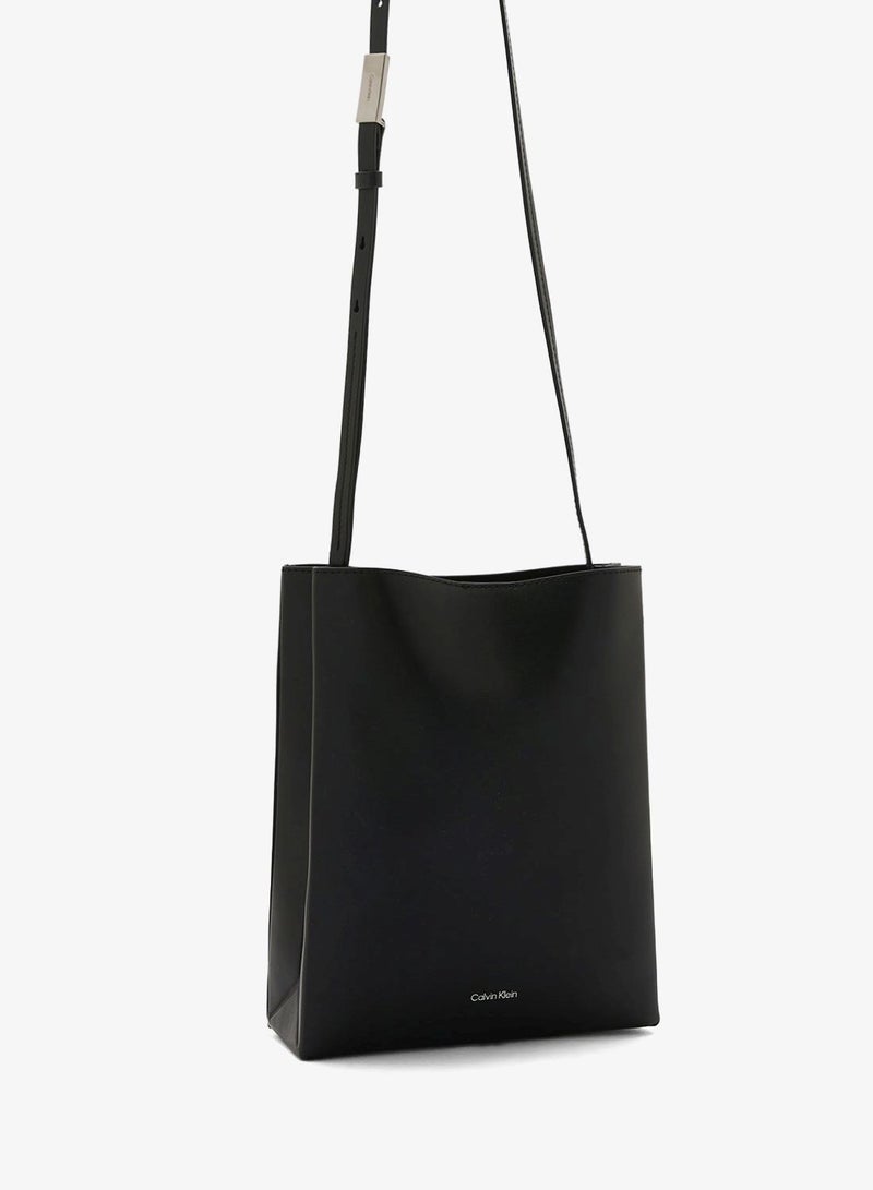 CALVIN KLEIN Line Leather Crossbody - Image 3