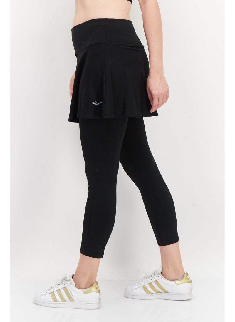 EVERLAST بنطال رياضي نسائي ضيق للتمرين، أسود - Image 5