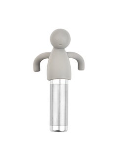 New Human-Shaped Tea Infuser Stainless Gray (fine hole)