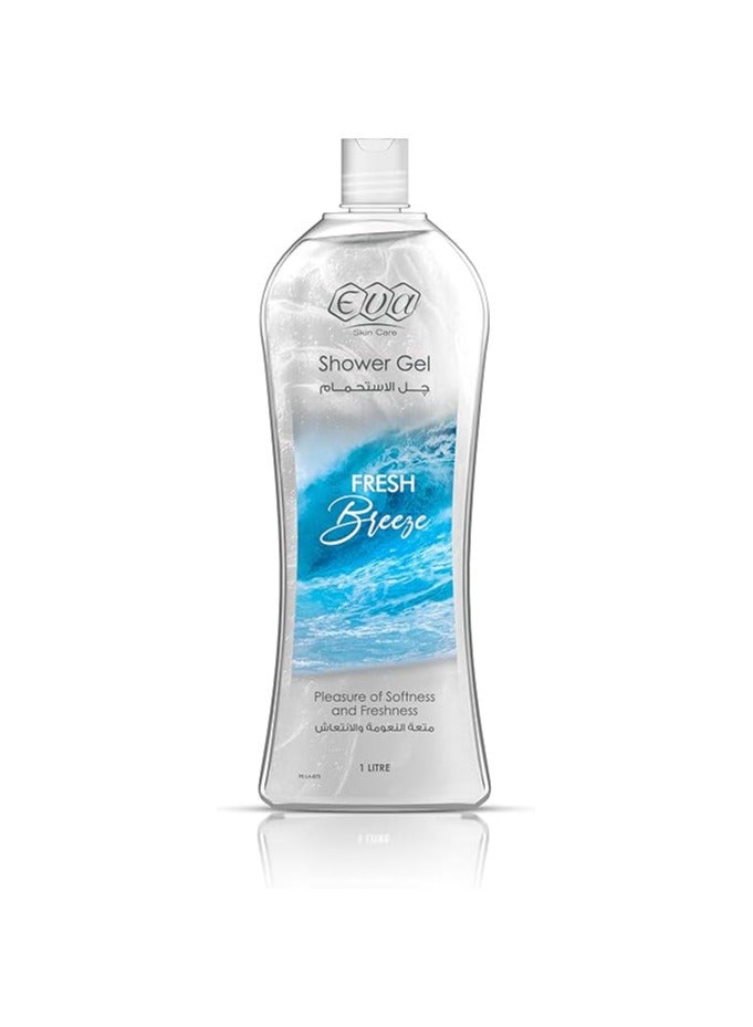 إيڤا سكين كير جل الاستحمام فريش بريز 1لتر
