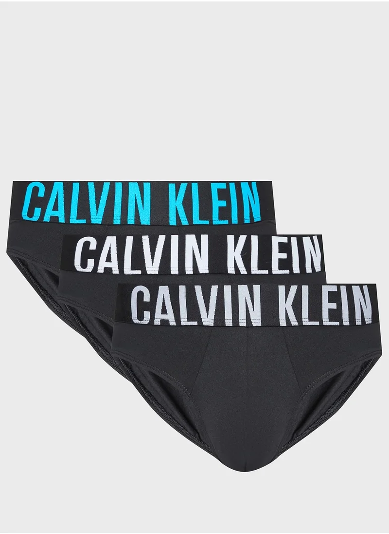 كالفن كلاين Intense Power Micro Hip Brief - 3 Pack