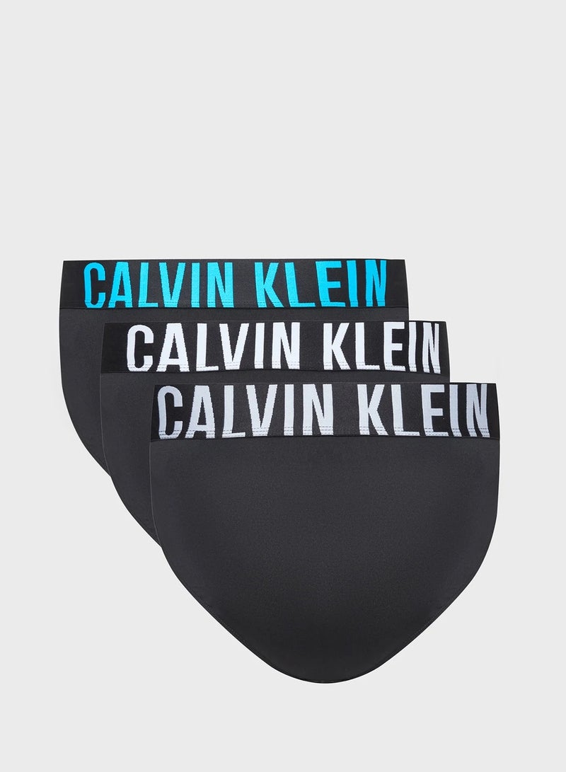 CALVIN KLEIN Intense Power Micro Hip Brief - 3 Pack  - Image 2