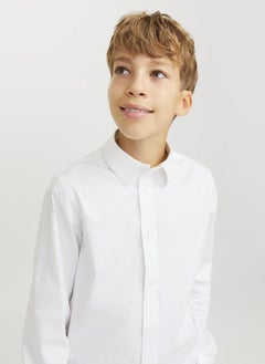 Jack & Jones Junior Kids Jjeaxel Stretch  Stretch Regular Fit Shirt  - Image 3