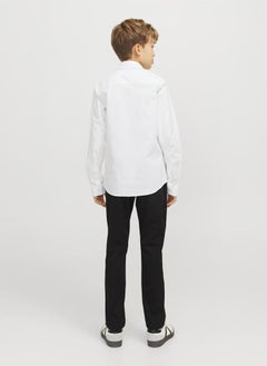 Jack & Jones Junior Kids Jjeaxel Stretch  Stretch Regular Fit Shirt  - Image 2