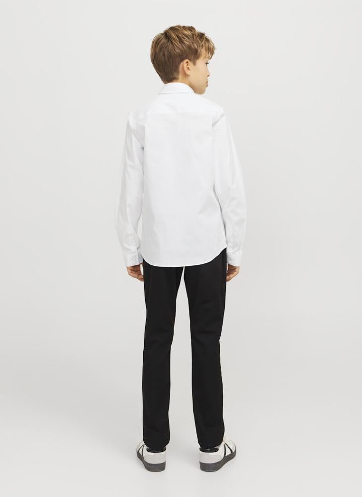Jack & Jones Junior Kids Jjeaxel Stretch  Stretch Regular Fit Shirt  - Image 2