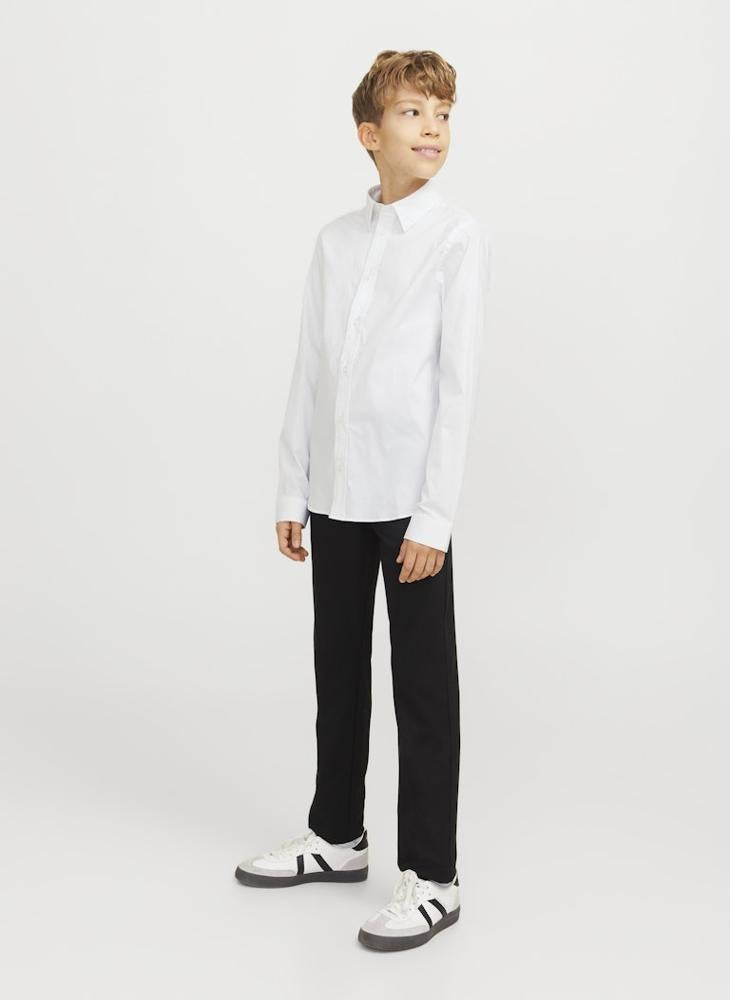 Jack & Jones Junior Kids Jjeaxel Stretch  Stretch Regular Fit Shirt  - Image 4