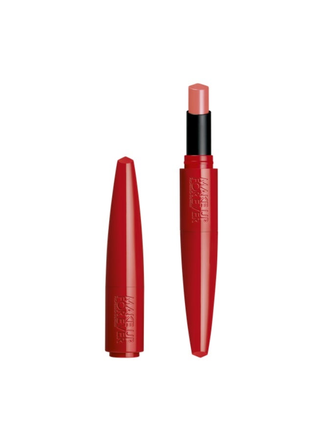 MAKE UP FOR EVER Rouge Artist For Ever - Satin-210-Fresh Bubblegum Long Wearing Satin Hydrating Lipstick - Image 1