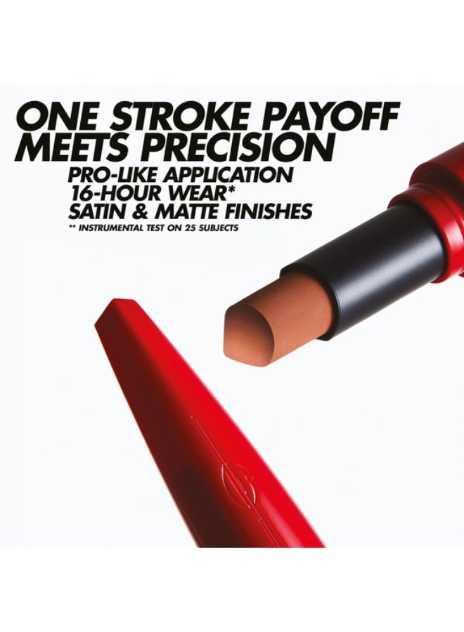 MAKE UP FOR EVER Rouge Artist For Ever - Satin-210-Fresh Bubblegum Long Wearing Satin Hydrating Lipstick - Image 4