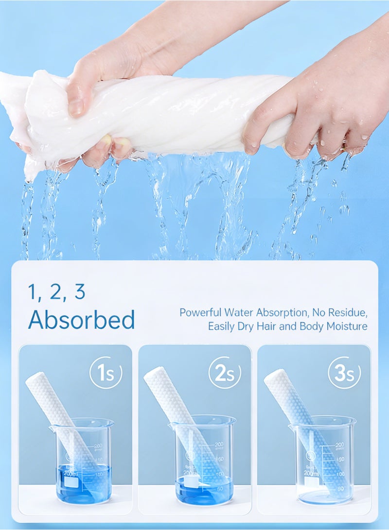 LuckSa Disposable Bath Towel and Towel 8-Piece Set, Body Towel with Powerful Water Absorption, Portable Travel Towel for Travel,Hotel, Trip, Camping, 60 * 120cm and 30 *60cm - Image 4