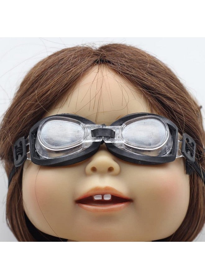 Toyvian 4Pcs Dollhouse Swim Goggle Miniature Swimming Goggles Mini Swim Glasses Water Goggles Doll Accessories Gifts For Kids Girls Boys - Image 3