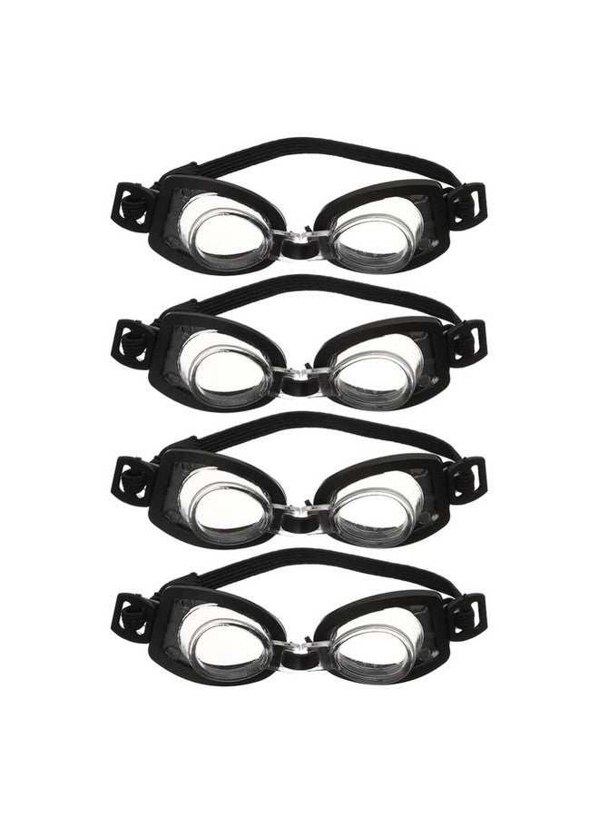 Toyvian 4Pcs Dollhouse Swim Goggle Miniature Swimming Goggles Mini Swim Glasses Water Goggles Doll Accessories Gifts For Kids Girls Boys - Image 1