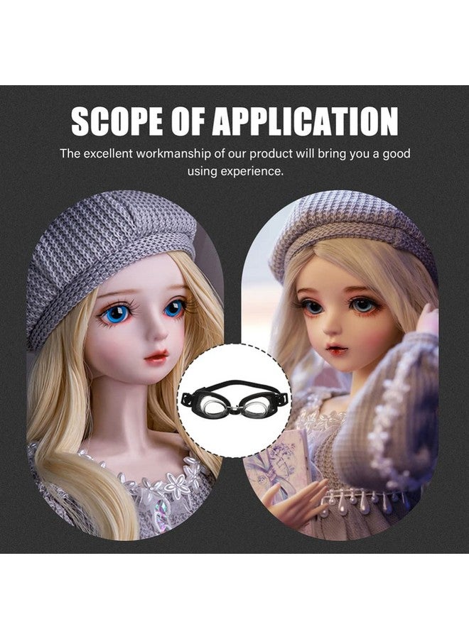 Toyvian 4Pcs Dollhouse Swim Goggle Miniature Swimming Goggles Mini Swim Glasses Water Goggles Doll Accessories Gifts For Kids Girls Boys - Image 4