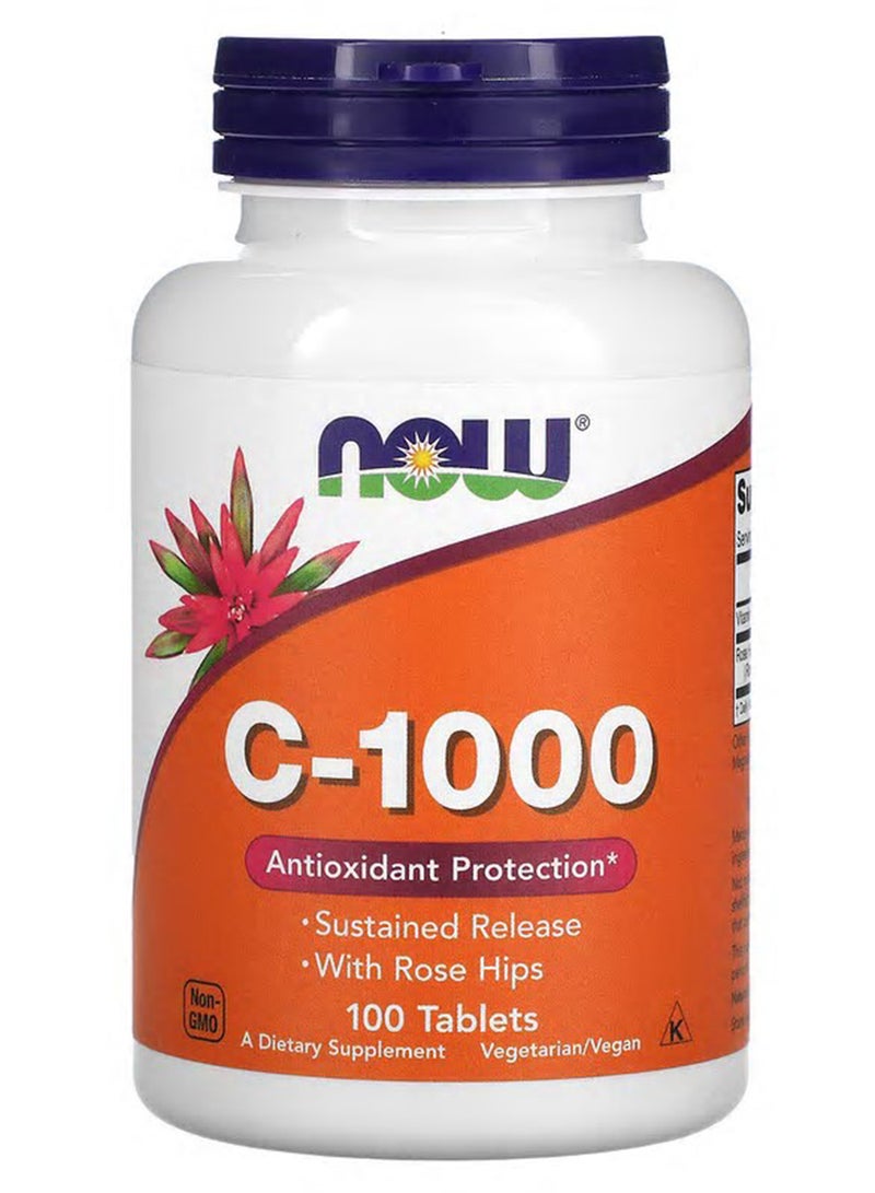 ناو فودز حماية ضد الأكسدة C-1000 - ‏100 كبسولة - Image 1