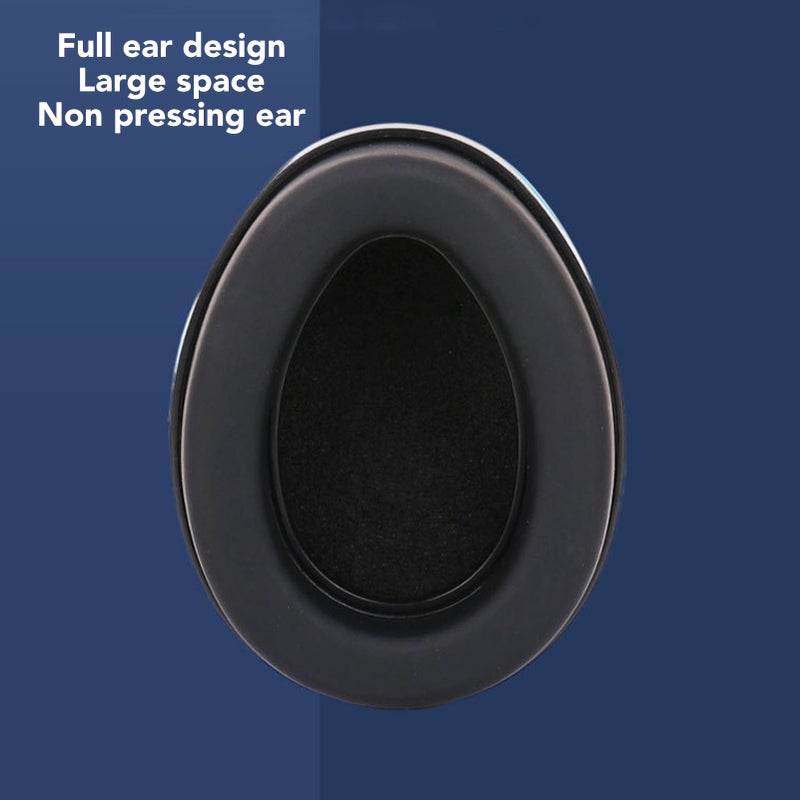 Hearing Protection Earmuffs NRR 31DB Soundproof Industrial Ear Muffs for Airplanes Learning Mint Green - Image 4