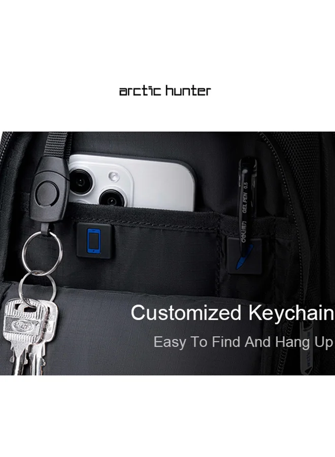 Arctic Hunter  Fashion Chest Bag Water Resistant Anti-Theft Polyester Crossbody Bag Business Travel Casual for Men Women, XB00678, Black  | Best Price UAE