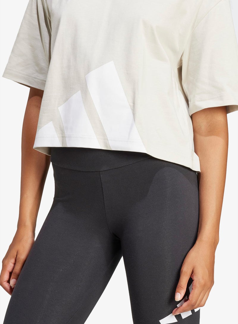 Adidas Essential Big Logo Boyfriend T-Shirt - Image 4