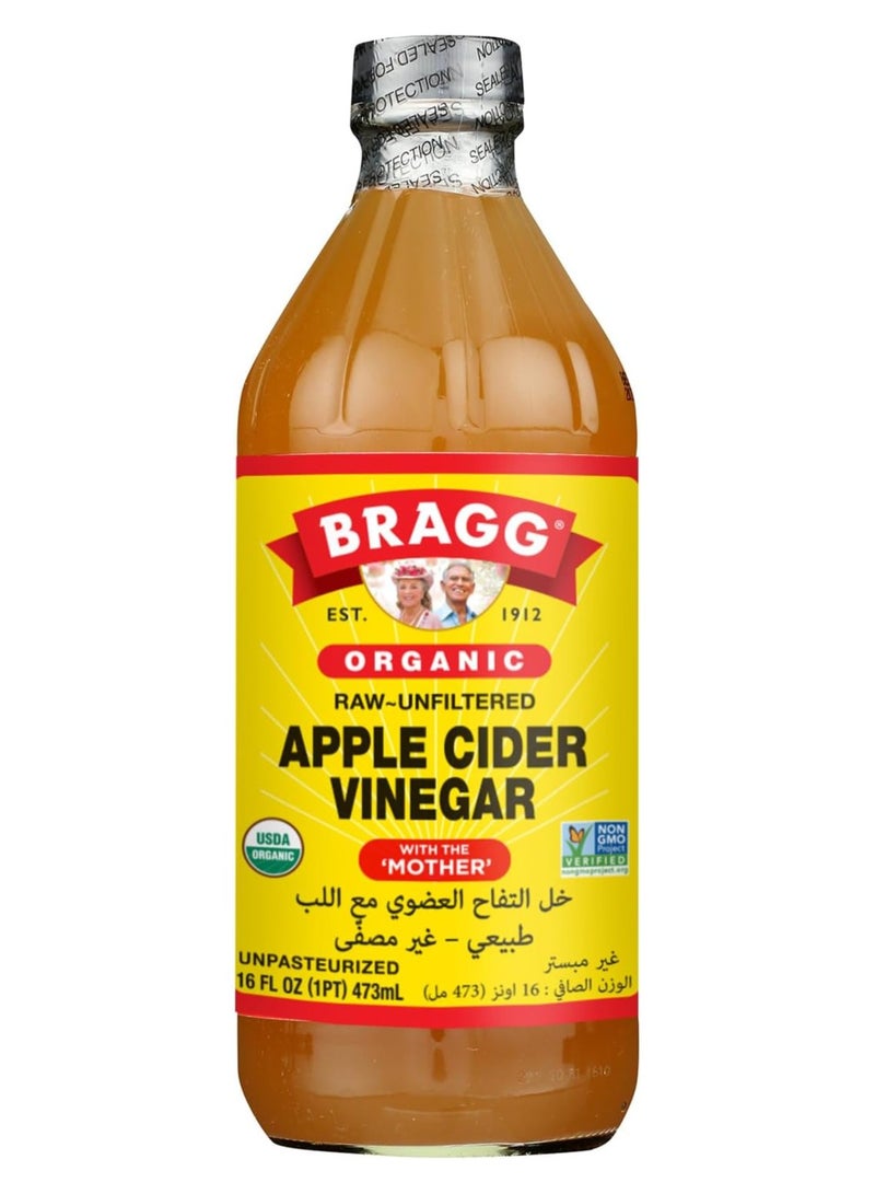 Bragg Organic Apple Cider Vinegar 473 ml - Image 1