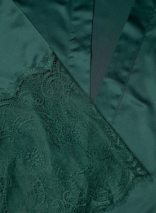 hunkemoller KIMONO LONG SATIN LACE - Image 3