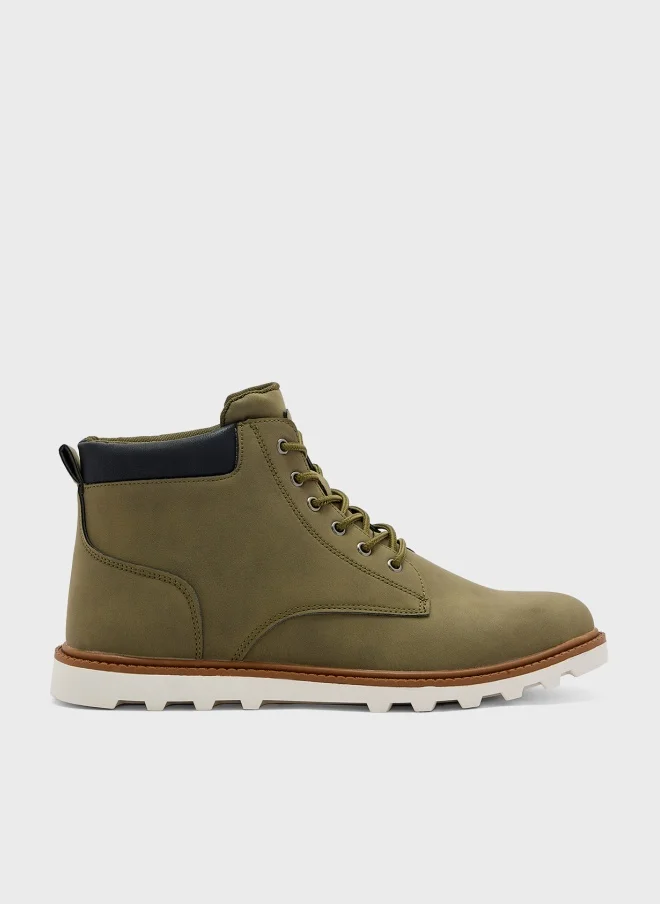 Seventy Five Casual Lace Up Boots