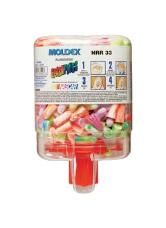 Moldex Moldex PlugStation Uncorded Earplug Dispensers, Assorted, 33 dB, 250/Box (6644) 