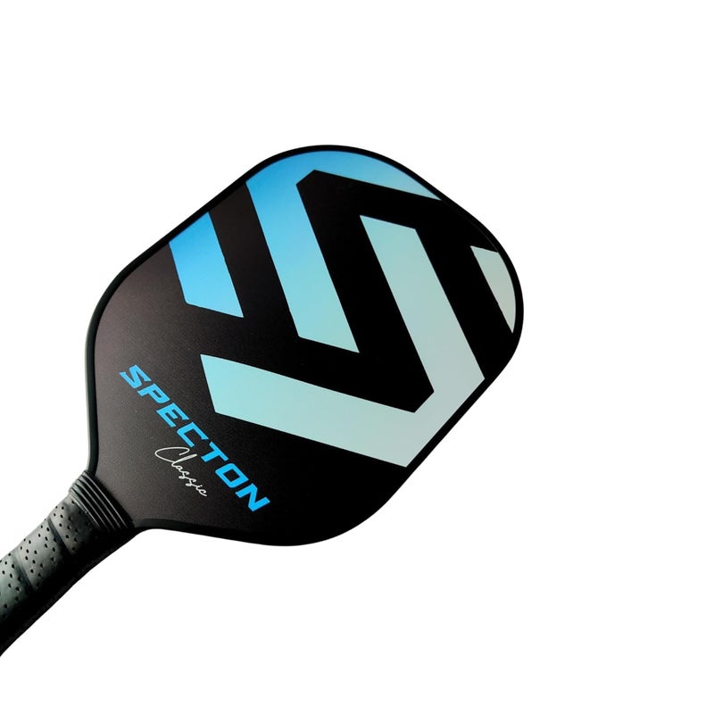 SPECTON Classic Pickleball Paddle with Texture Effect Surface Fibre+Pro, Made of Glass Fibre Paddle with 13mm Thickness, Lightweight, Cushion Comfort Grip, Ideal for Indoor/Outdoor Play - Image 5