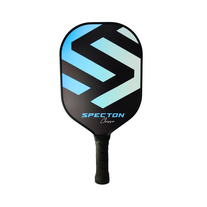 SPECTON Classic Pickleball Paddle with Texture Effect Surface Fibre+Pro, Made of Glass Fibre Paddle with 13mm Thickness, Lightweight, Cushion Comfort Grip, Ideal for Indoor/Outdoor Play - Image 1