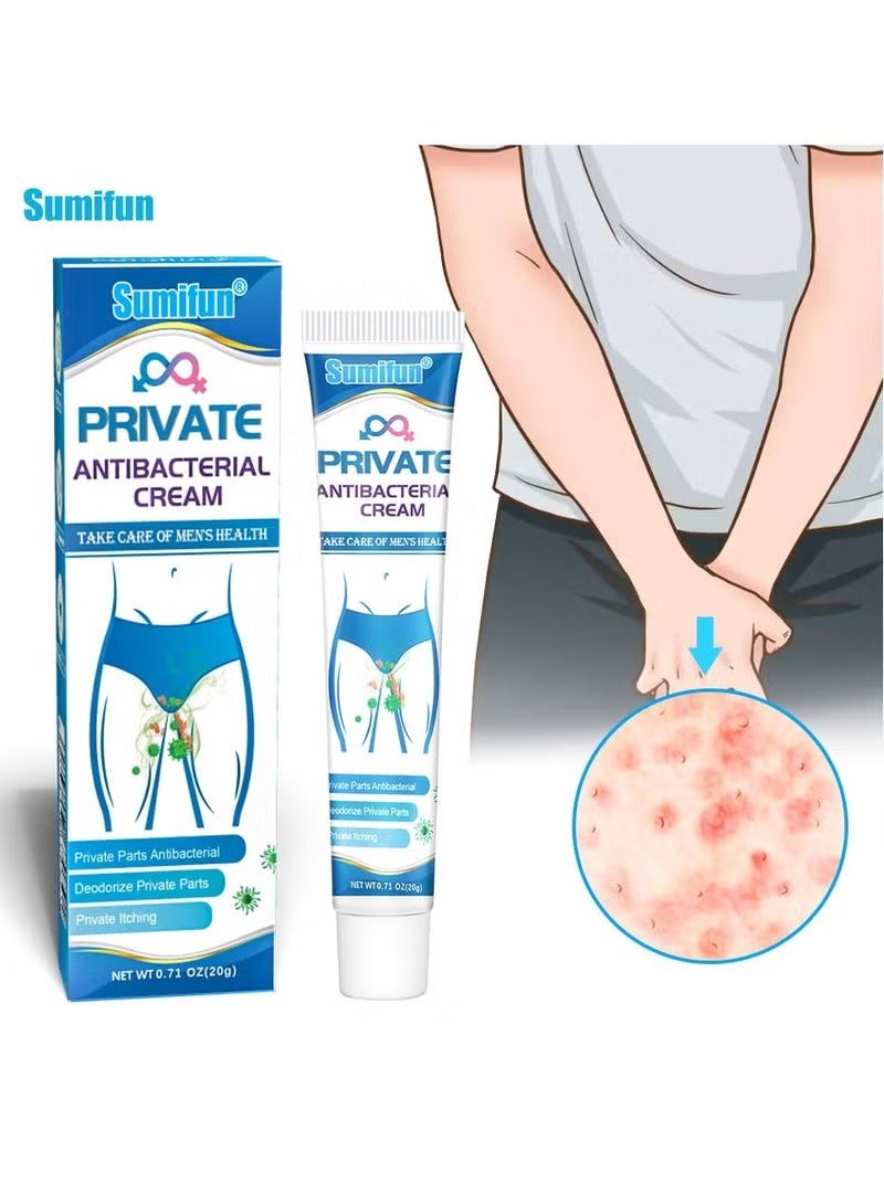 Sumifun Antibacterial Cream for Skin Itching Relief, Topical Relief 20g  - Image 1
