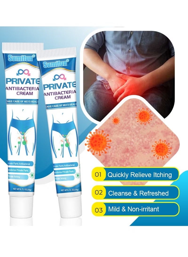 Sumifun Antibacterial Cream for Skin Itching Relief, Topical Relief 20g  - Image 5